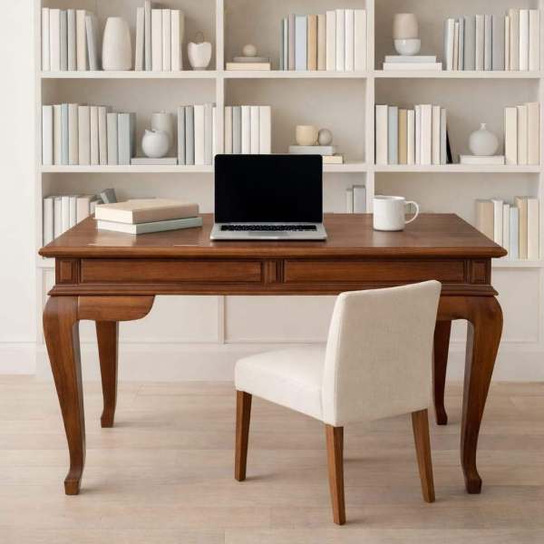 4-ÇALIŞMA MASASI KAPLAMALI DÜZ